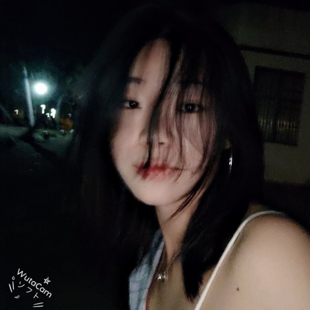 酷酷黑色自拍